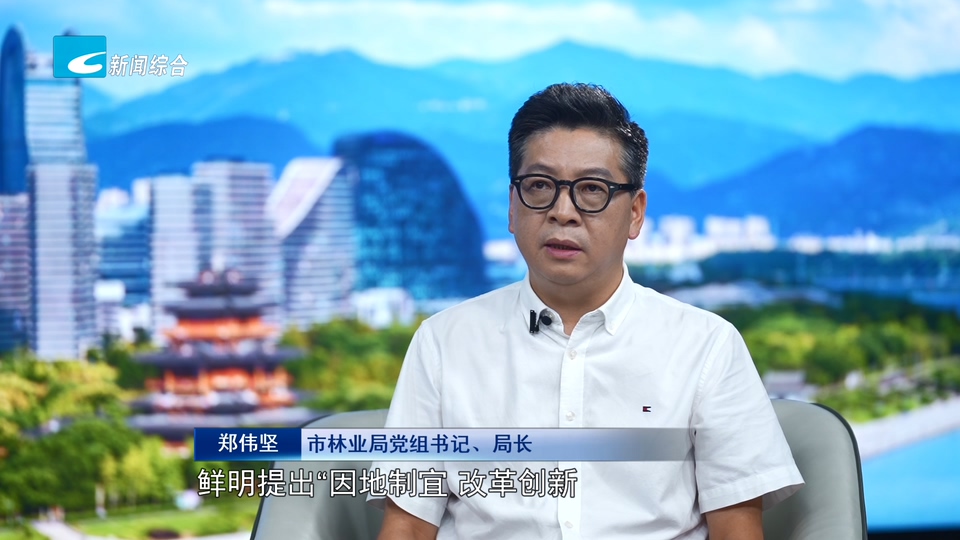 奋力走好高质量发展共同富裕特色路丨市林业局党组书记、局长 郑伟坚:改革破题 产业答题 生态点题 在高质量发展共同富裕特色路上书写林业新篇