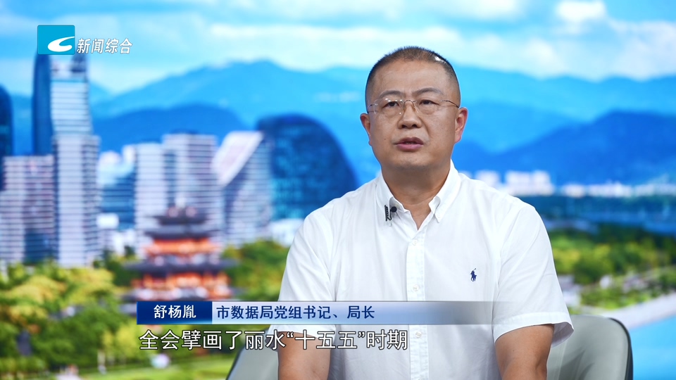 奋力走好高质量发展共同富裕特色路丨市数据局党组书记、局长 舒杨胤:数智赋能 聚势突破 推进跨越式高质量发展全面成势