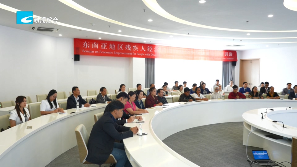 联播快讯丨东南亚残疾人竹编技术培训班在丽开班